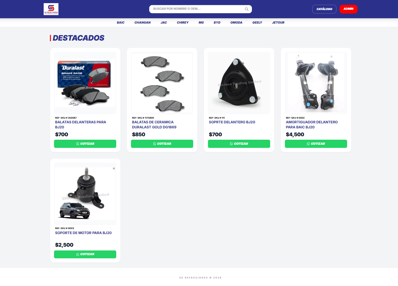 Proyecto Refacciones